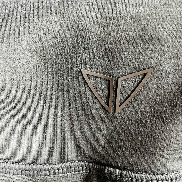 Korsa High Rise Capri Leggings Gray Athletic Performance Size Small NWT - Picture 6 of 7